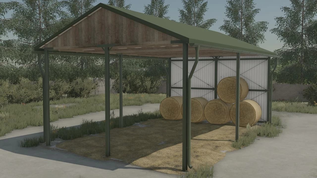 BALE STORAGE SHED 3