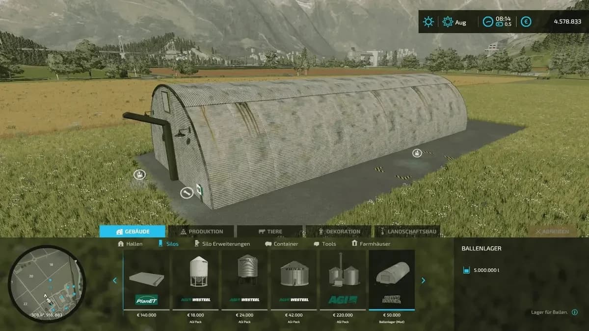 BALE STORAGE SWITTY 2