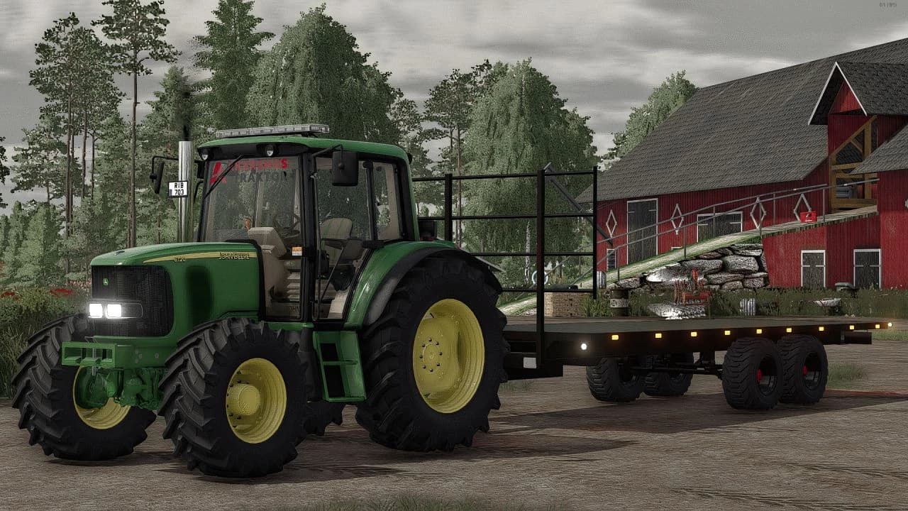 BALE TRAILER 1993