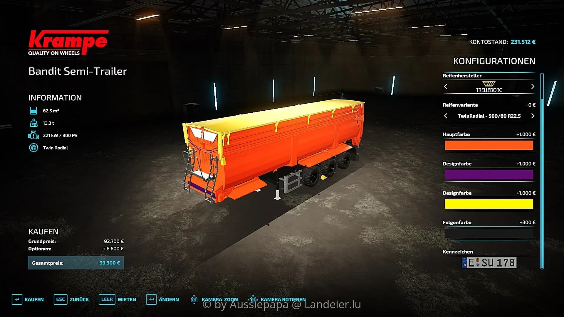 BANDIT KRAME SEMI TRAILER 4