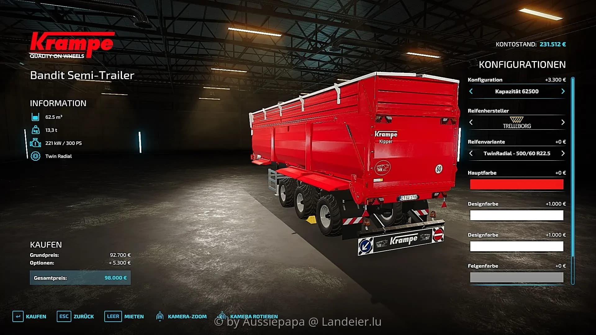 BANDIT KRAME SEMI TRAILER 3