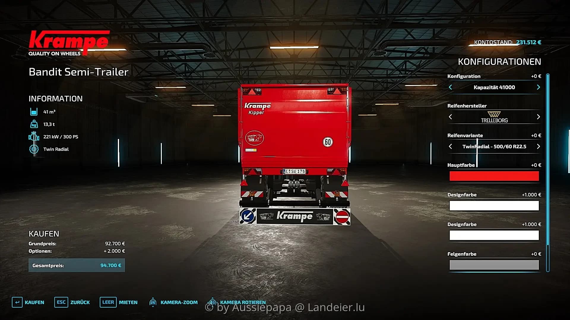 BANDIT KRAME SEMI TRAILER 2