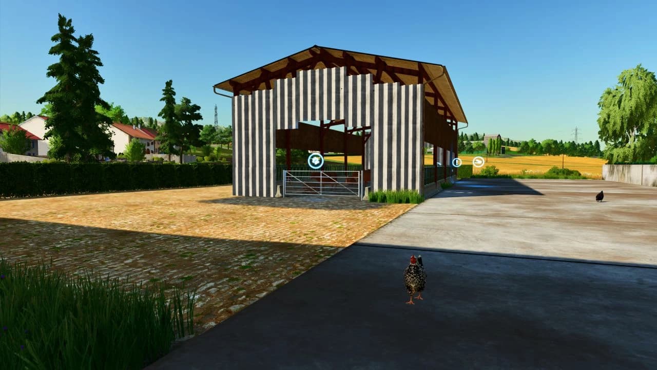 BARN FOR COWS IN STRAW AIR 5