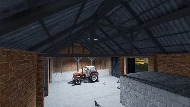 BARN WITH CHICKEN COOP 2 4