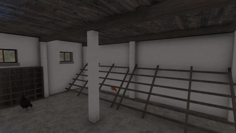 BARN WITH CHICKEN COOP 2 2