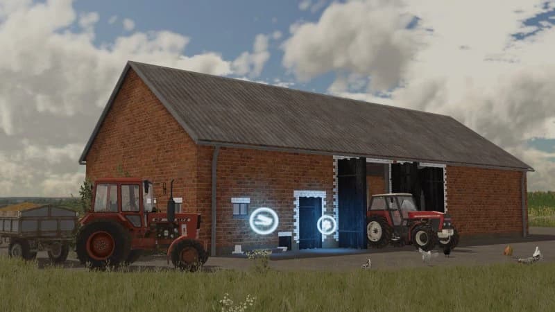 BARN WITH CHICKEN COOP 2