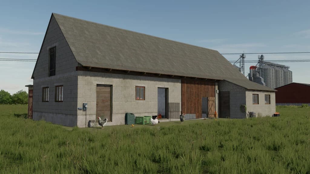 BARN WITH CHICKEN COOP 4