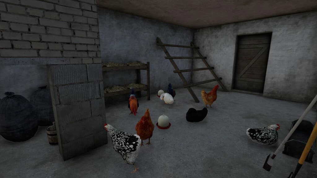 BARN WITH CHICKEN COOP 3