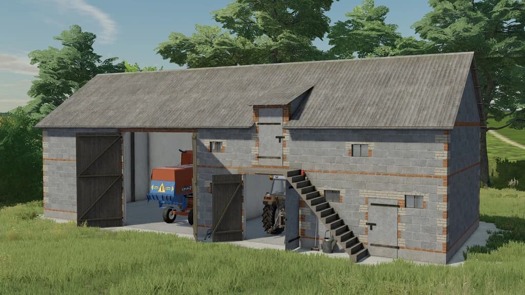 BARN WITH GARAGE 2