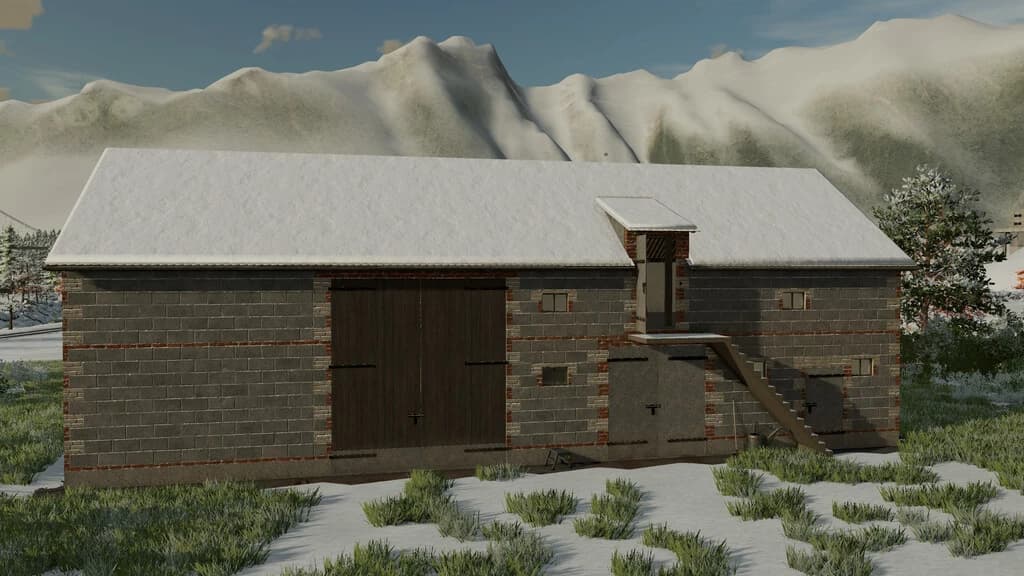 BARN WITH GARAGE