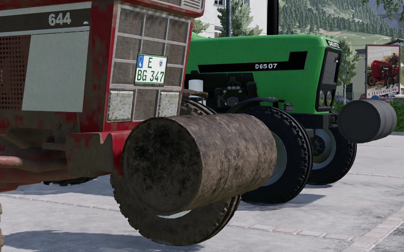 BARREL WEIGHT 650KG