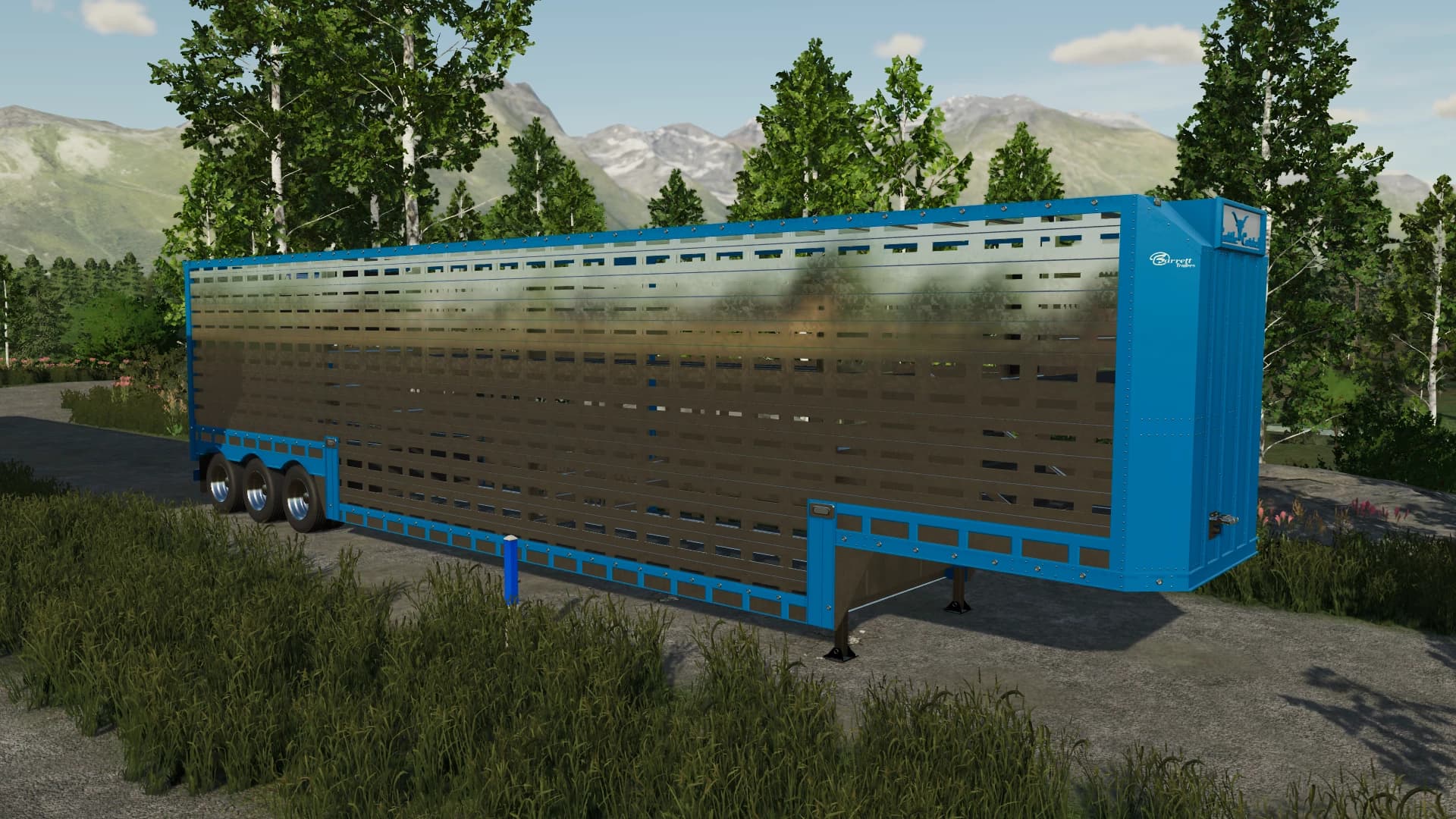 BARRET LIVESTOCK TRAILER