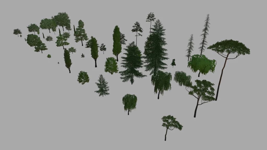 BASE TREE PACK (PREFAB) 2
