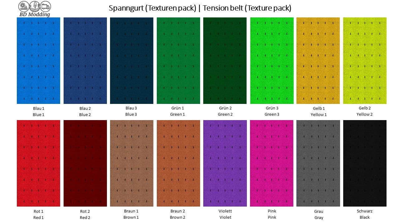 BDM TENSIONBELT TEXTURE PACK
