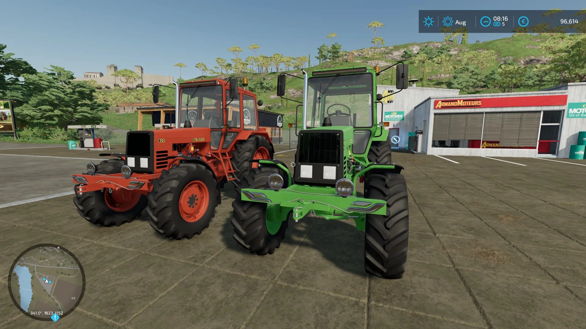 BELARUS 820 5