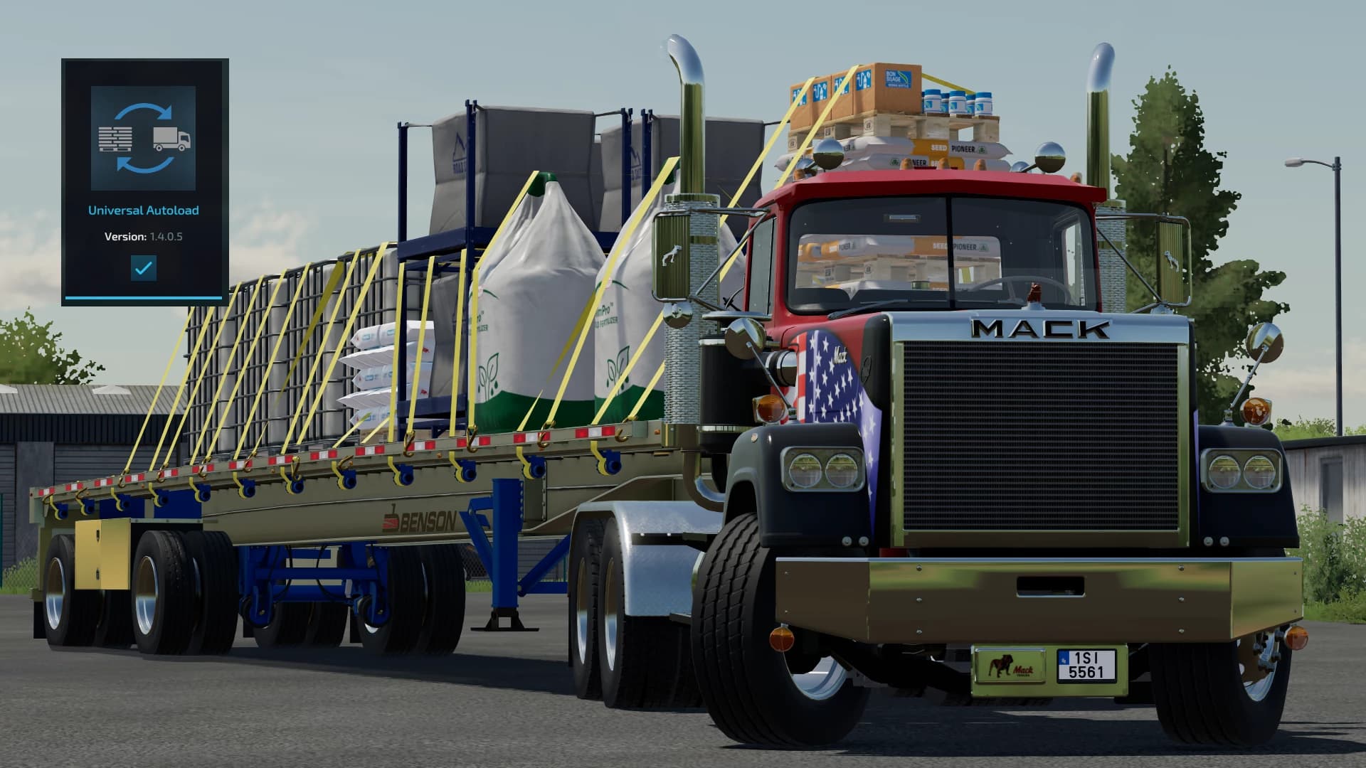 BENSON 48FT FLATBED TRAILER AUTOLOAD 5