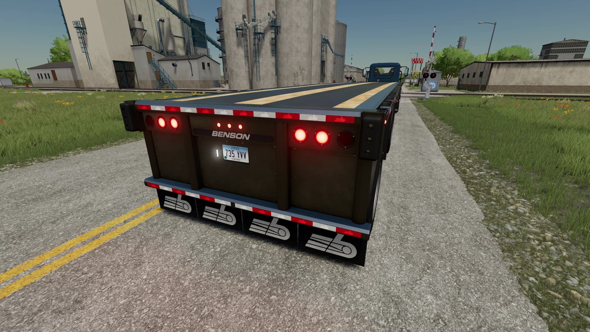BENSON 48FT FLATBED TRAILER AUTOLOAD 4