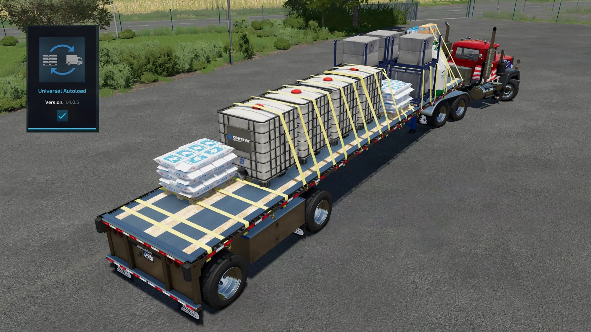 BENSON 48FT FLATBED TRAILER AUTOLOAD 3