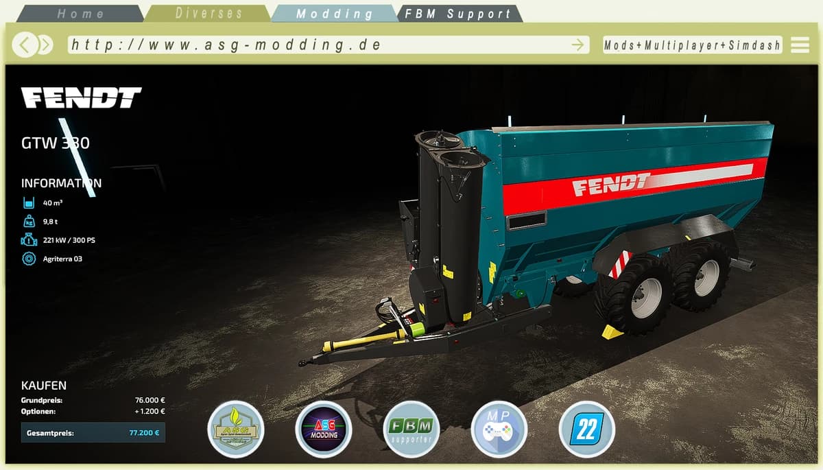 BERGMANN GTW ALS FENDT SKIN 2