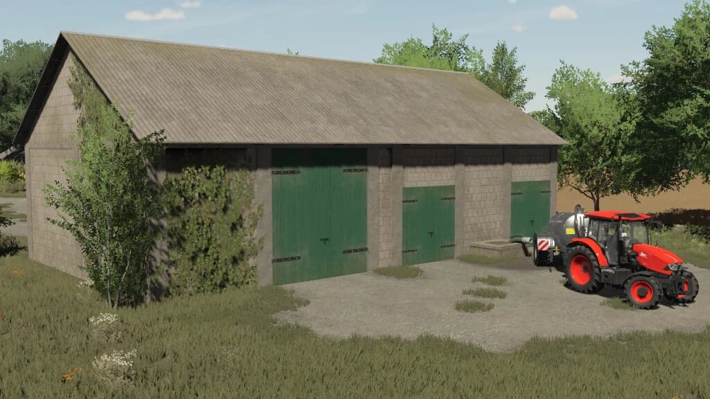 BIG WHITE COW BARN 2