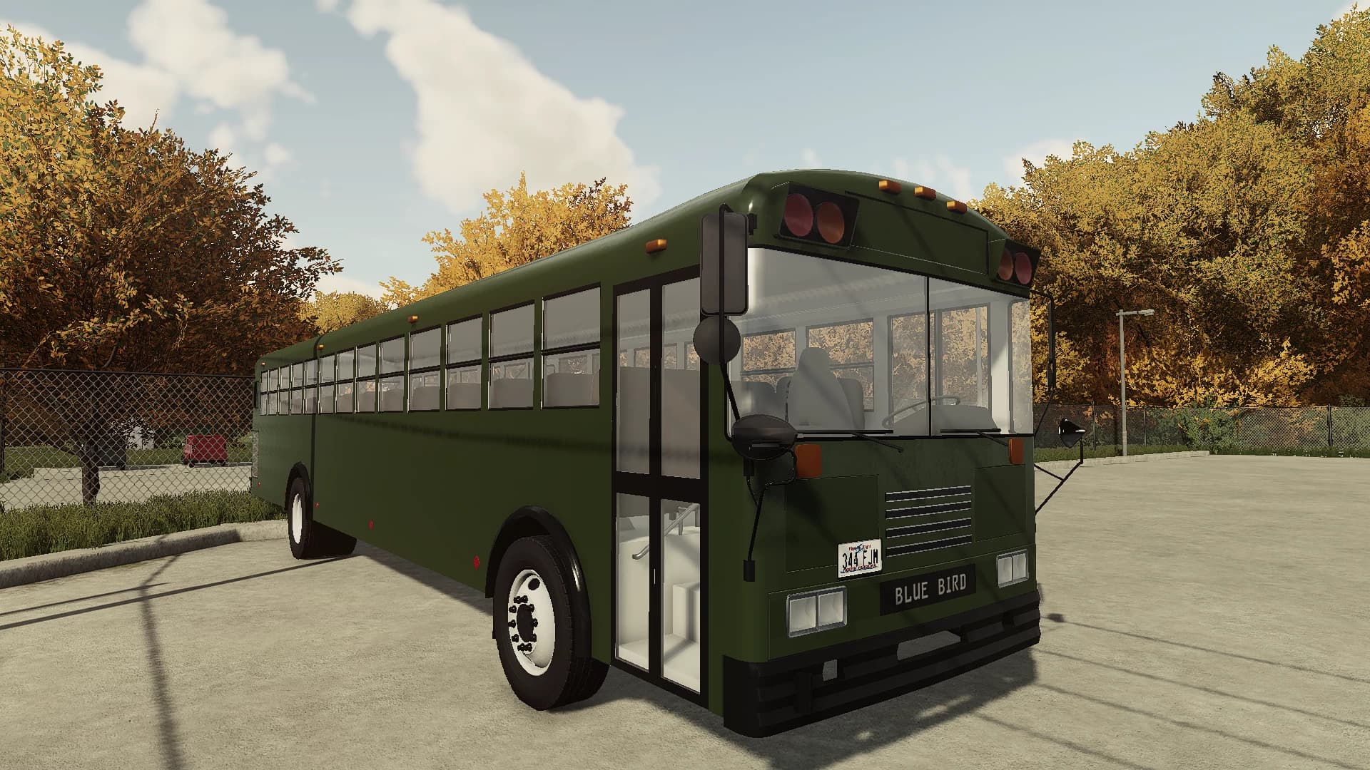BLUE BIRD SCHOOL BUS 3