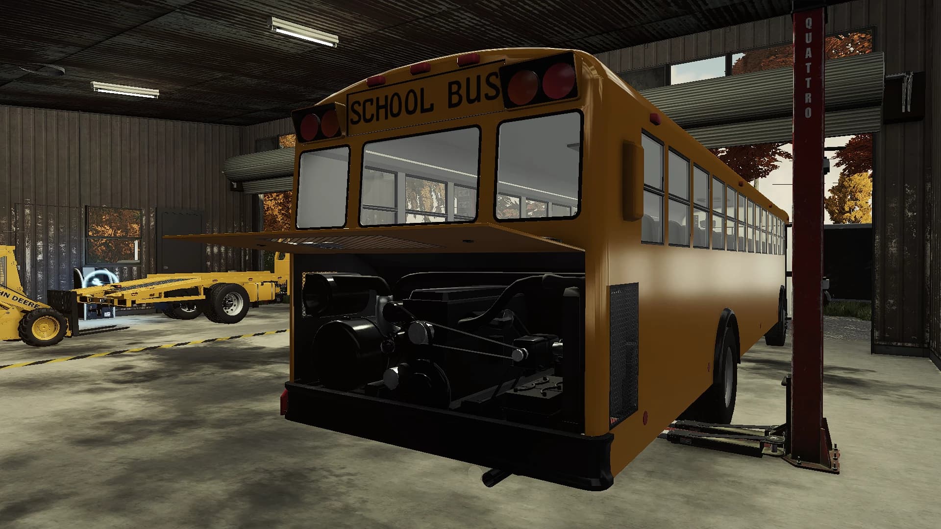 BLUE BIRD SCHOOL BUS 2
