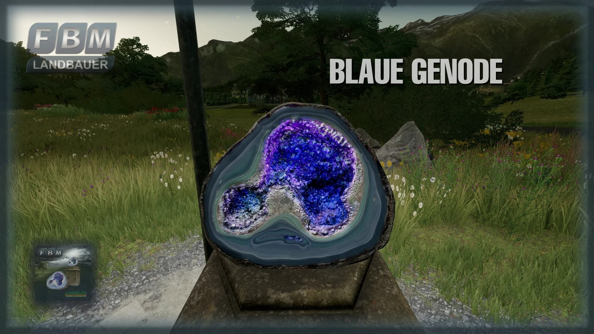BLUE GEODE