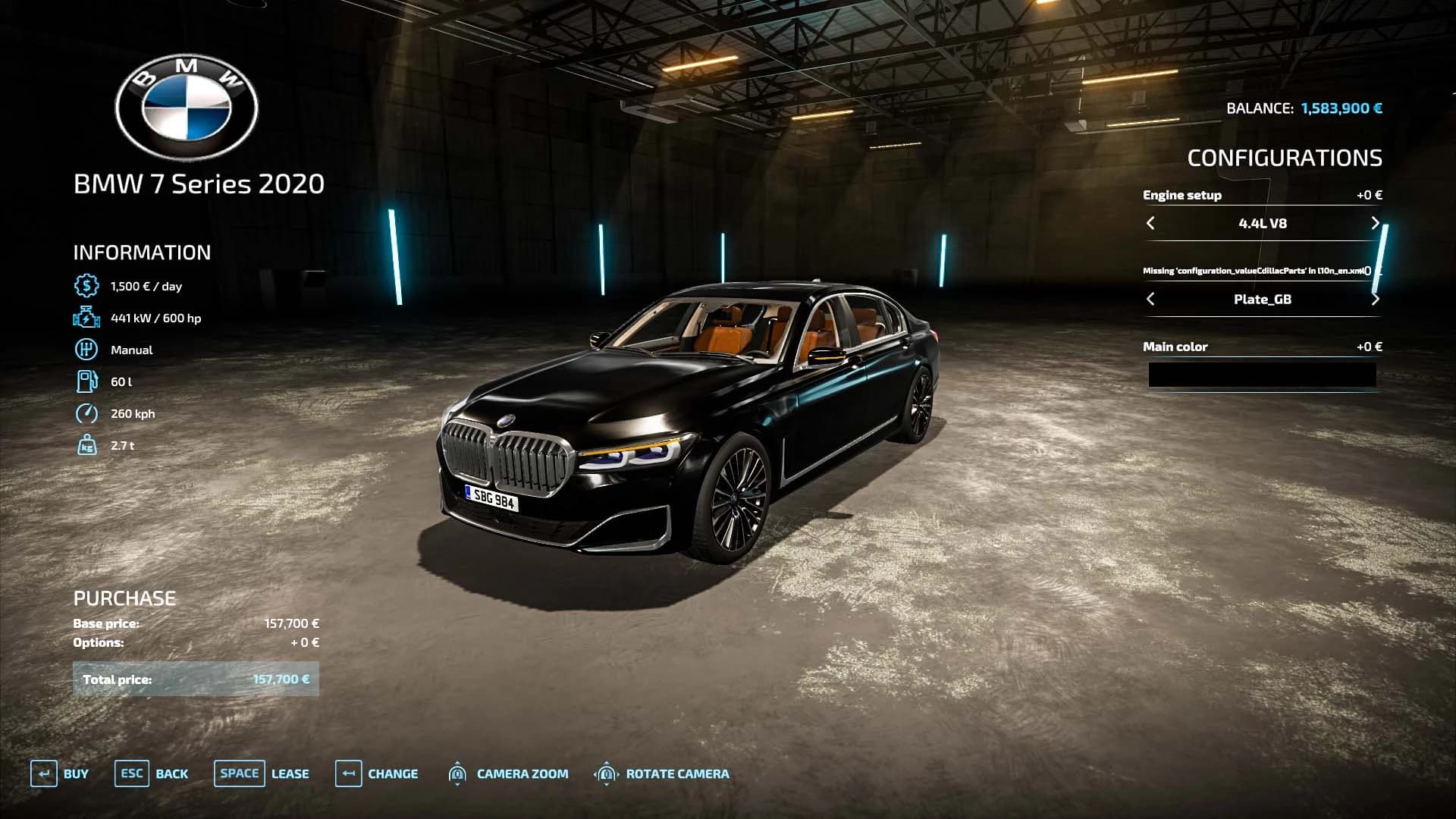BMW 7 SERIES 2