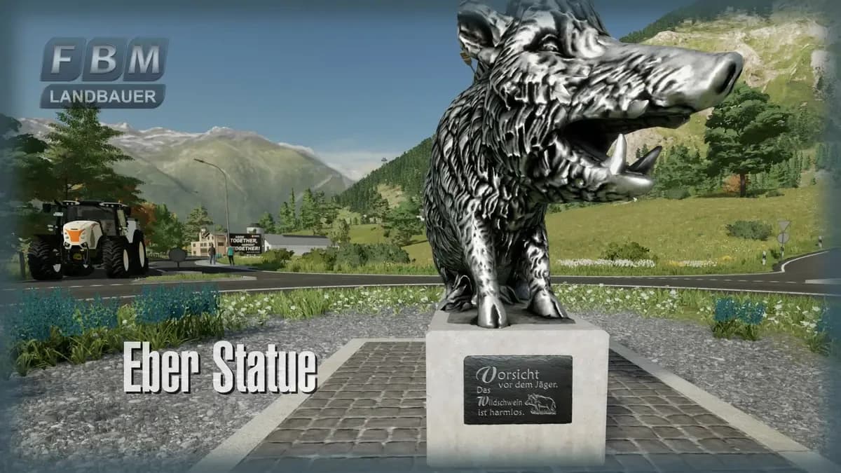 BOAR STATUE 3