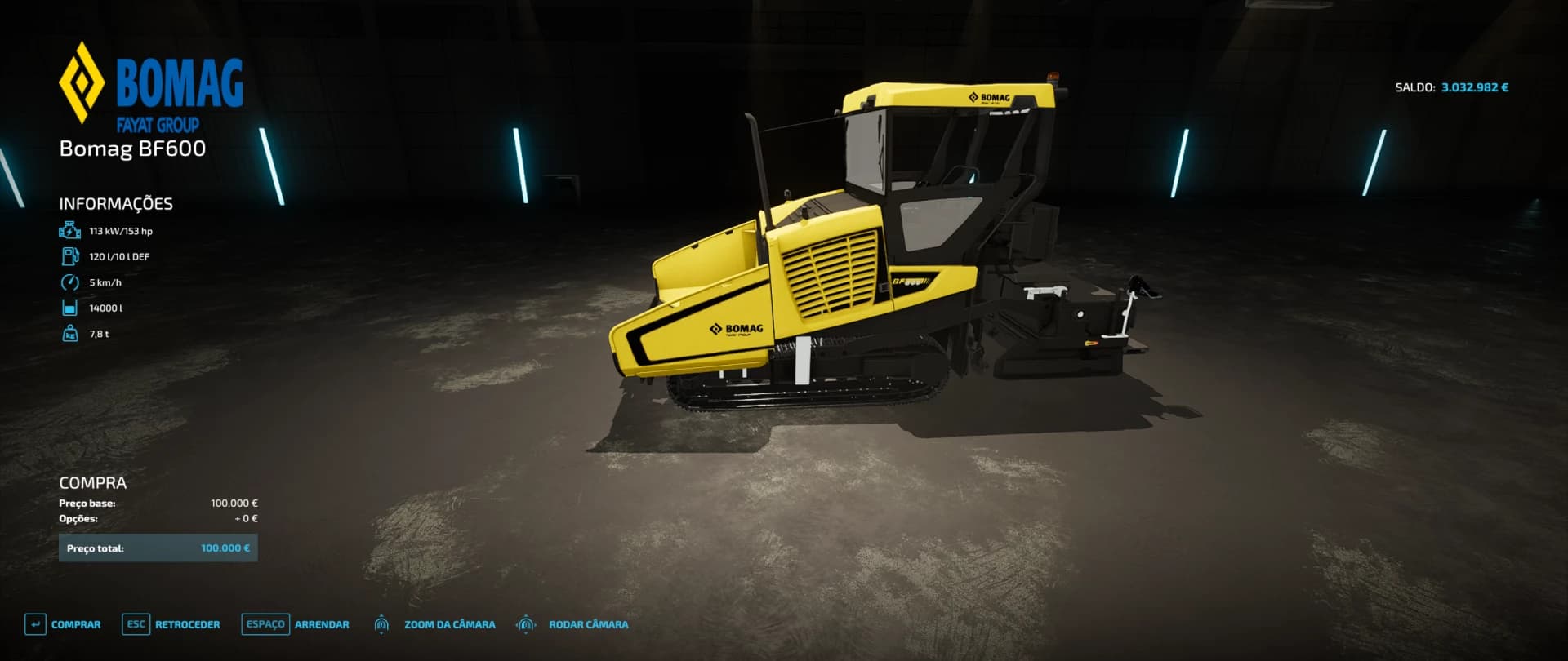 BOMAG BF600