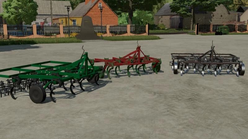 BOMET CULTIVATOR WITH HARROWS
