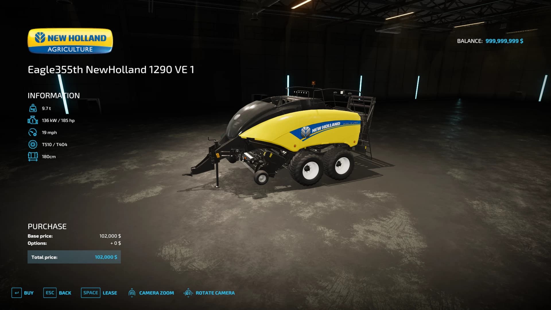 BONES NEWHOLLAND BALER PACK 4