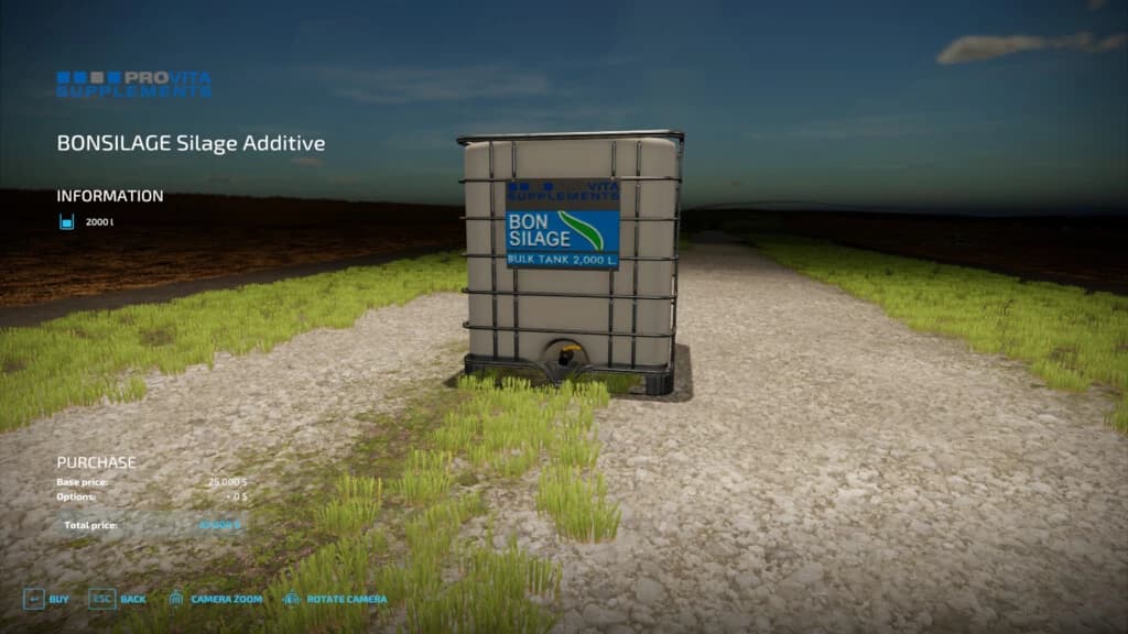 BONSILAGE BULK TANK 2