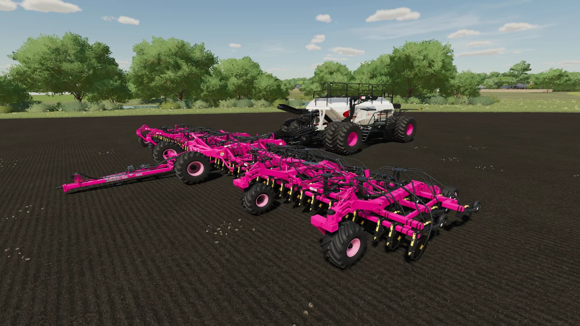 BOURGAULT 3320 & AIR CART - INVERTED TIRES 3