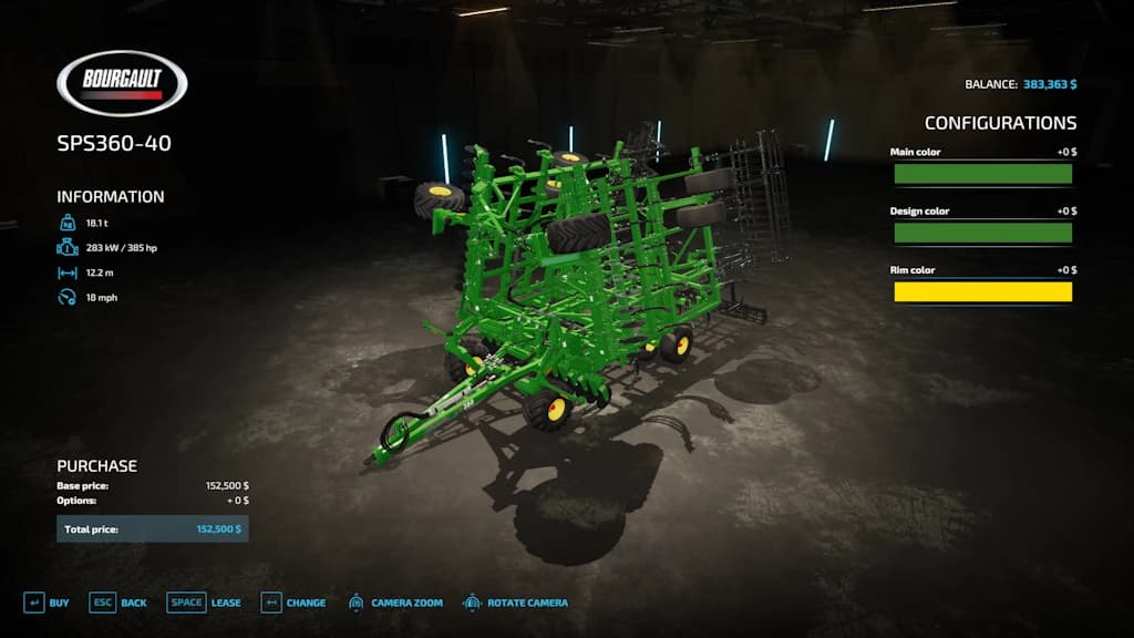 BOURGAULT SPS360 RUST EDITION 2