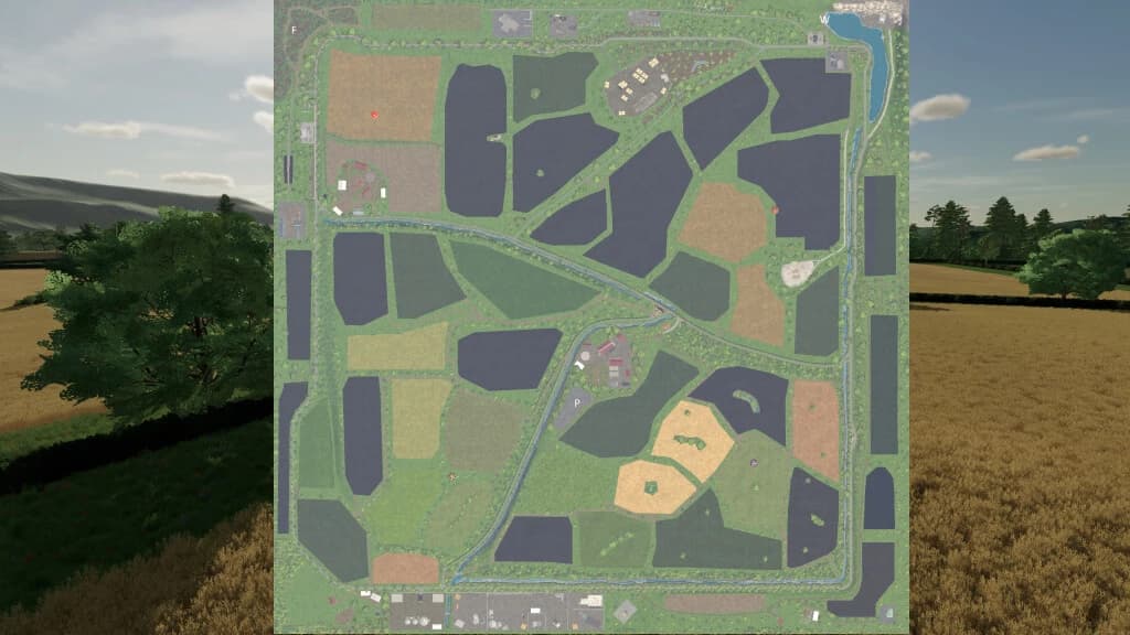 BOURNEHEATH MAP