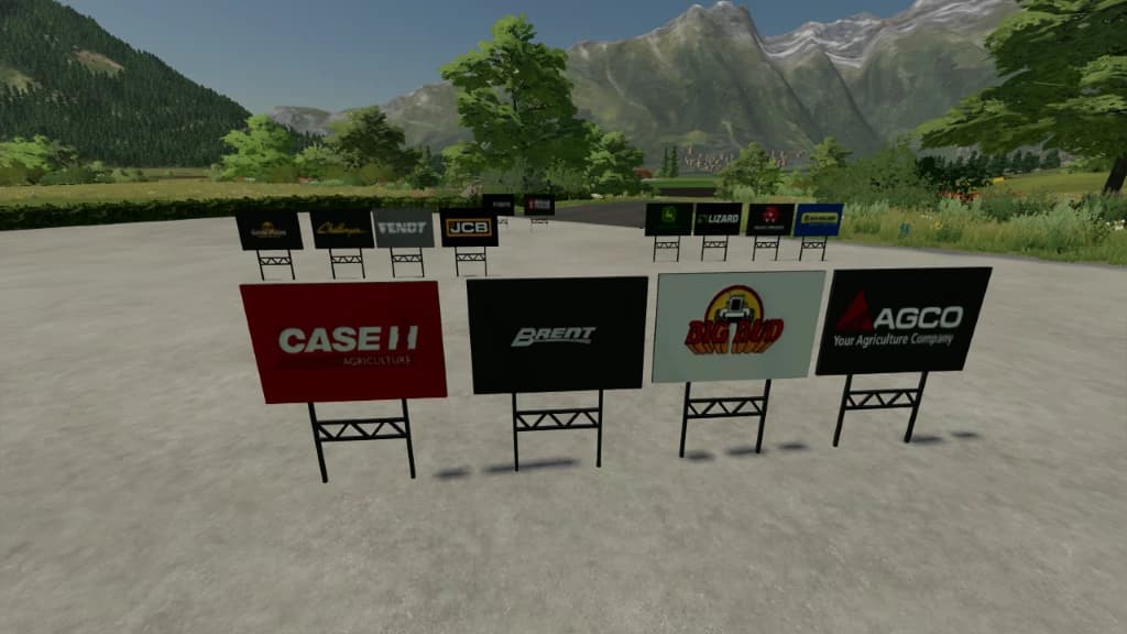 BRAND YARD SIGNS PREFAB 4
