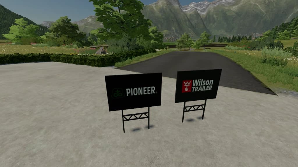 BRAND YARD SIGNS PREFAB 2