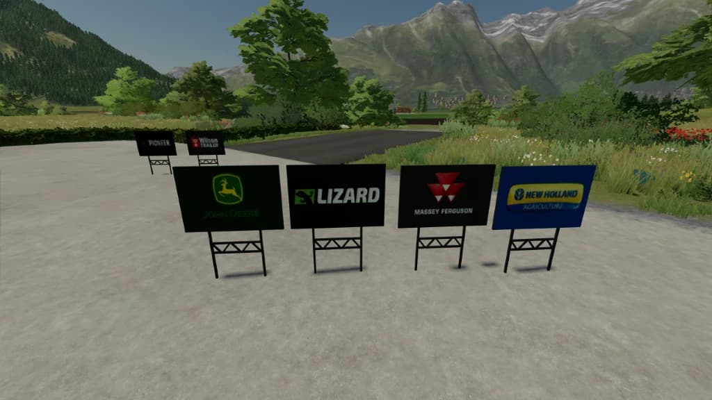 BRAND YARD SIGNS PREFAB