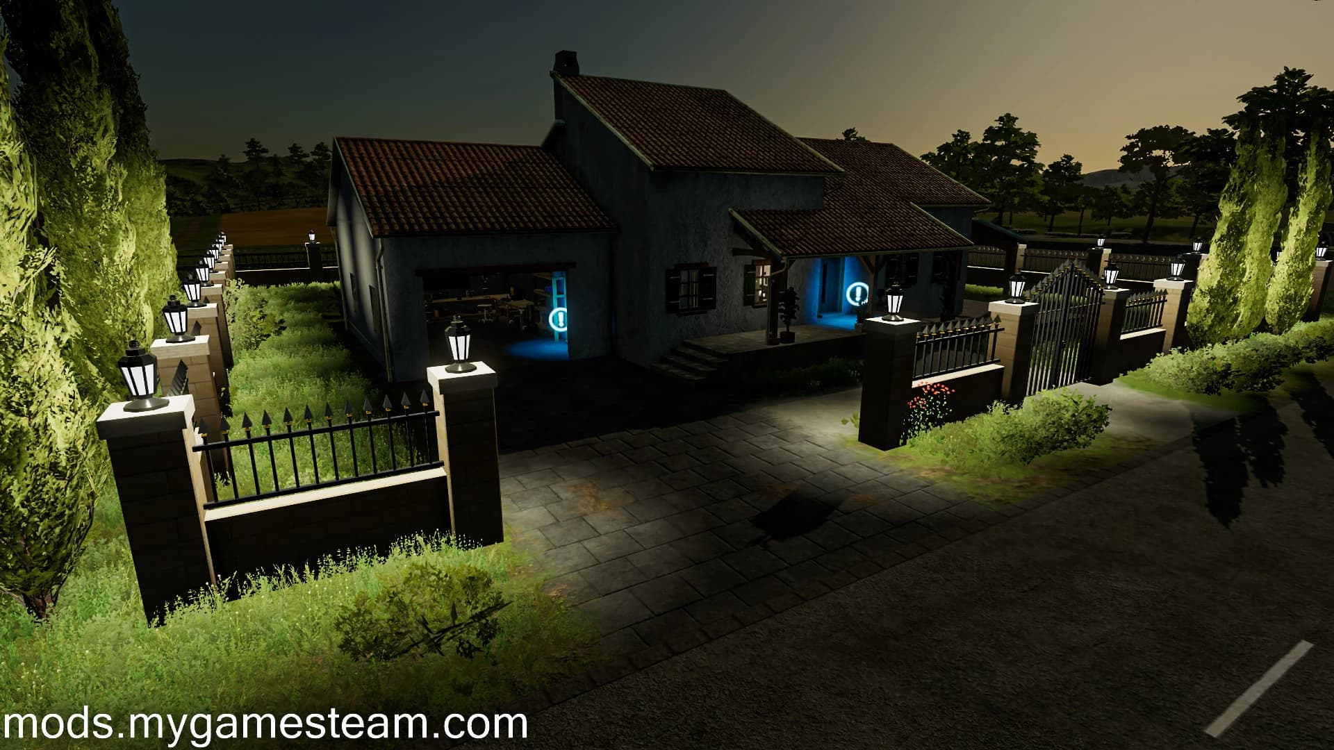BRICK FENCE PACK 4
