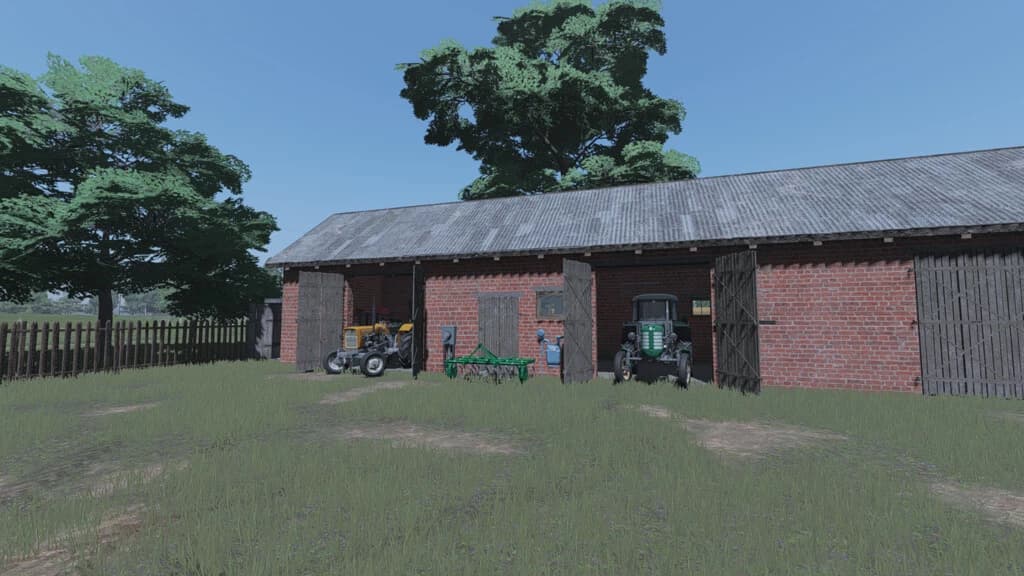 BRICK SHED WITH BARN 4