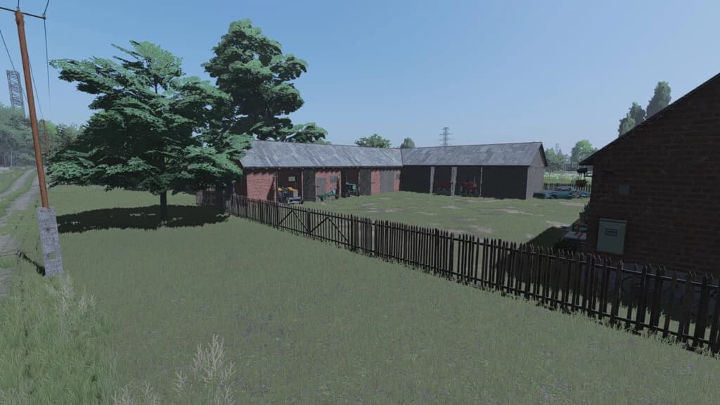 BRICK SHED WITH BARN 3