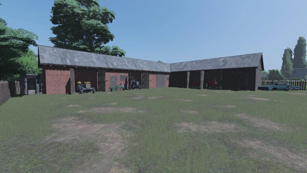 BRICK SHED WITH BARN 2