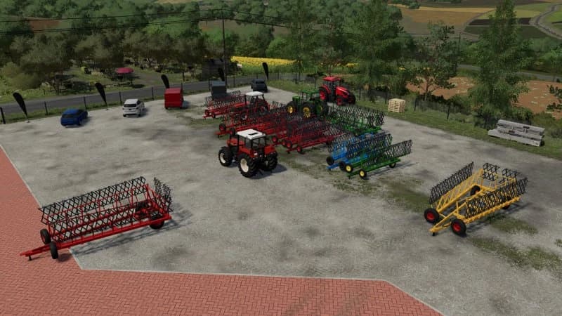 TRAILED HARROWS 10 / 15M 4
