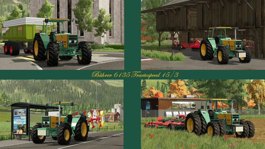 BUEHRER 6135 TRACTOSPEED 15/3 4