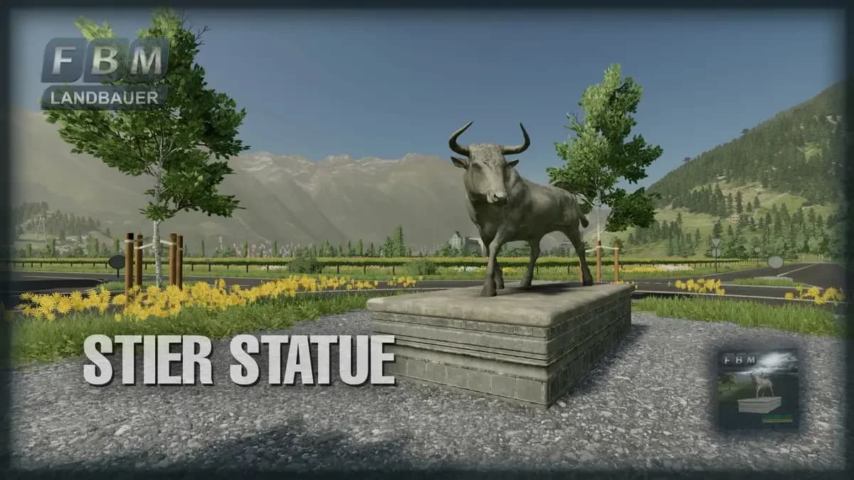 BULL STATUE 4