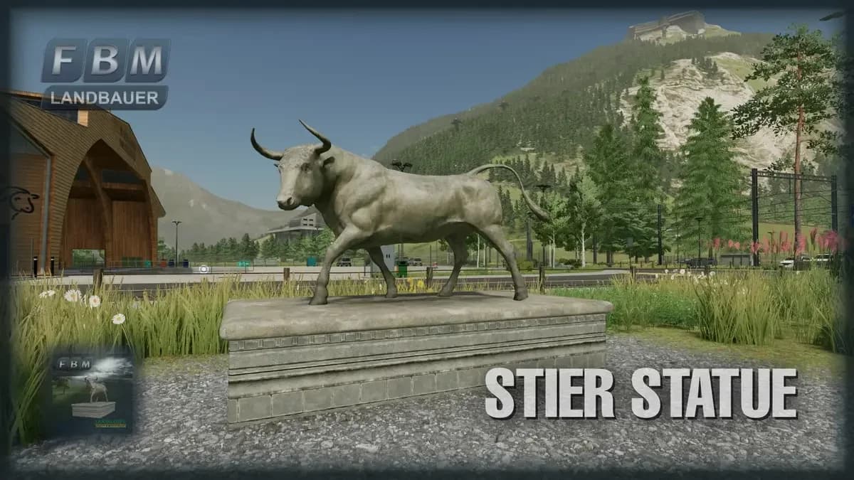 BULL STATUE 3