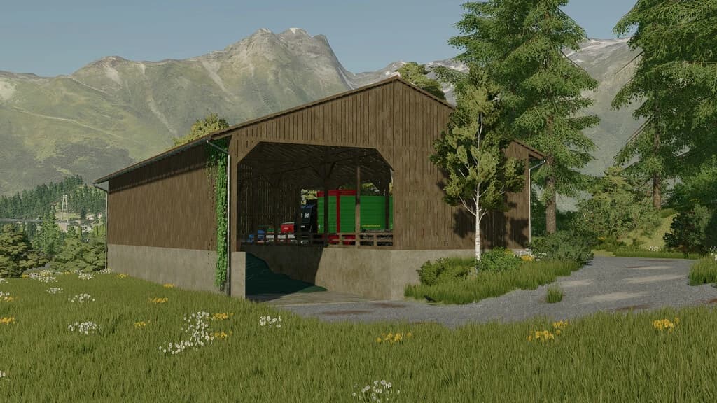 BUNKER SILO WITH ROOF 5