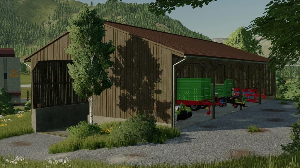 BUNKER SILO WITH ROOF 2