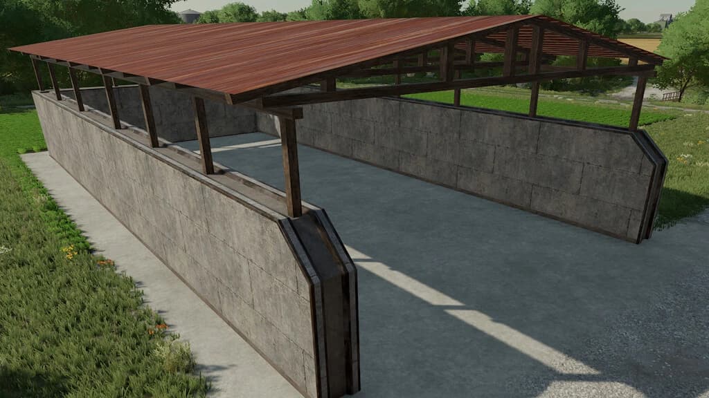BUNKERSILO WITH ROOF 3